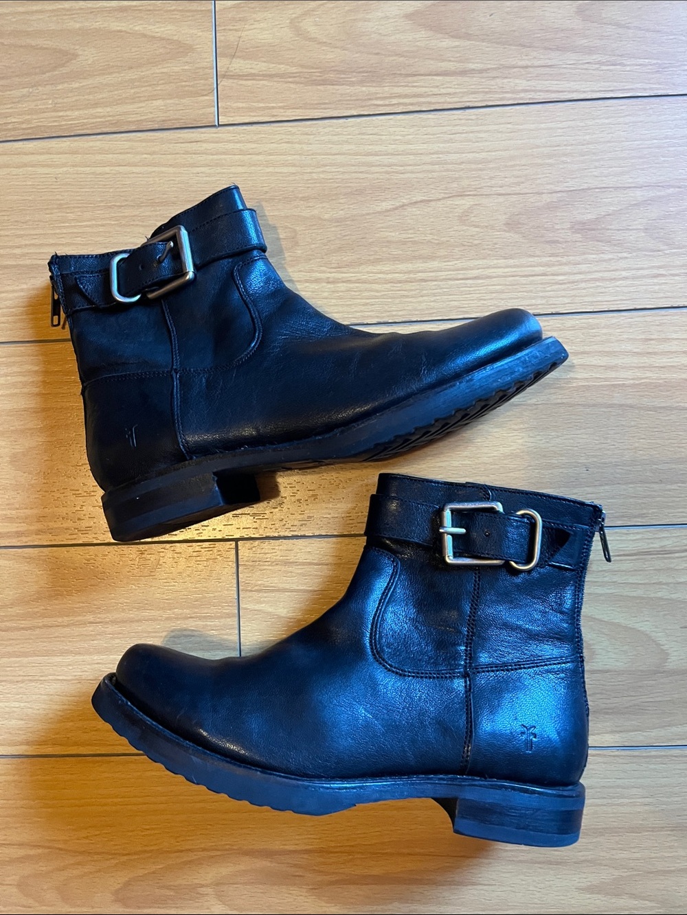 Frye Veronica Strap soft leather boots size 7